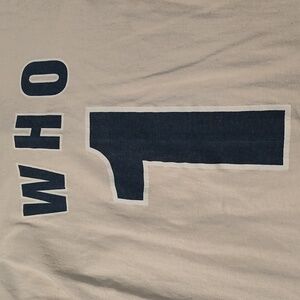 XL baseball jersey from Badger Sports Abbott and Costello who's on first